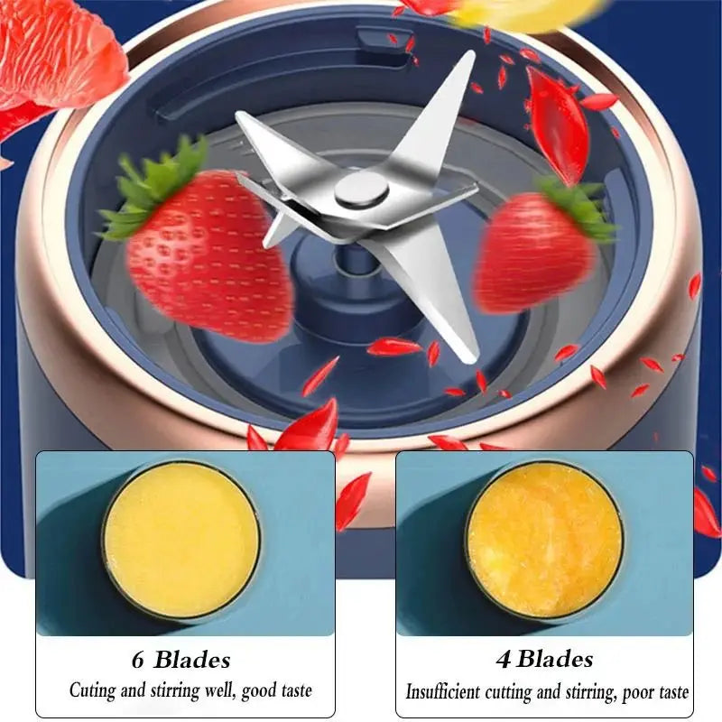 USB Blender med 6 Blad