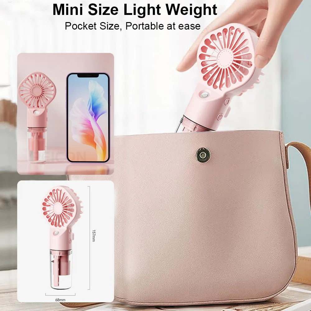 Mini USB Luftfuktarfläkt