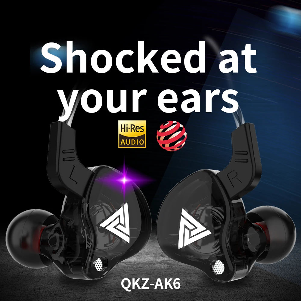QKZ AK6 In-Ear Hörlurar