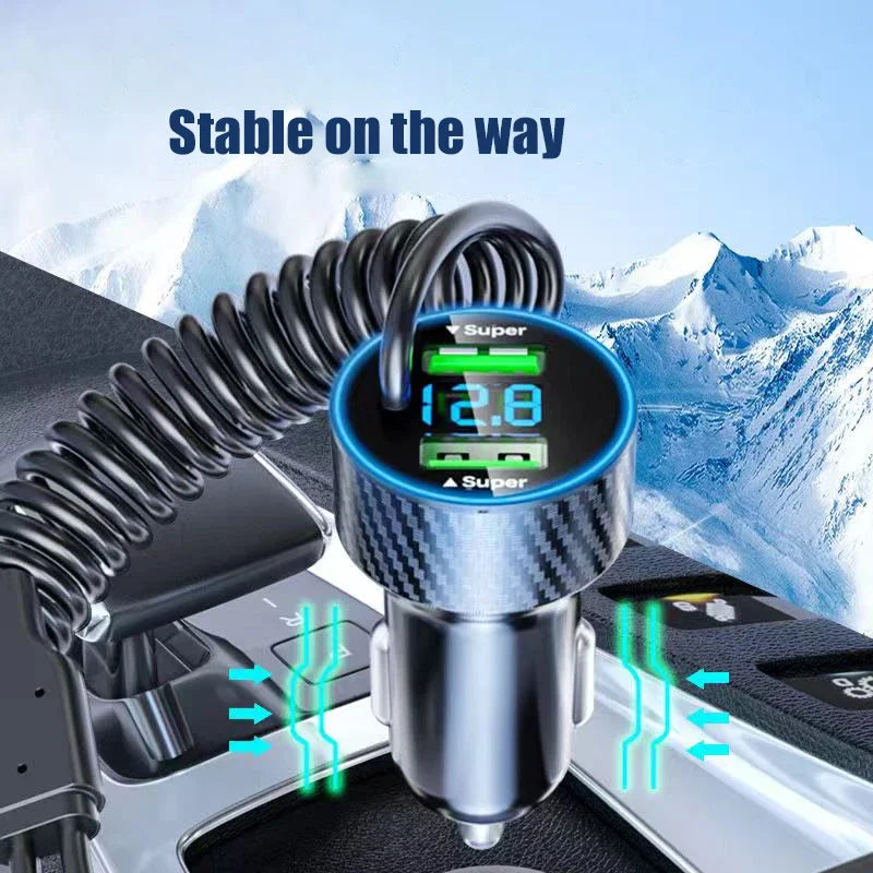 USB Billaddare 4-i-1