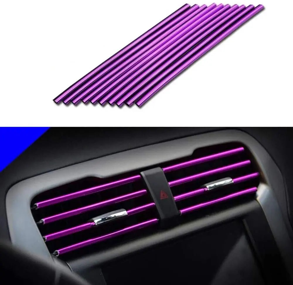 Färgglada Luftutsläppslistor – 10-pack