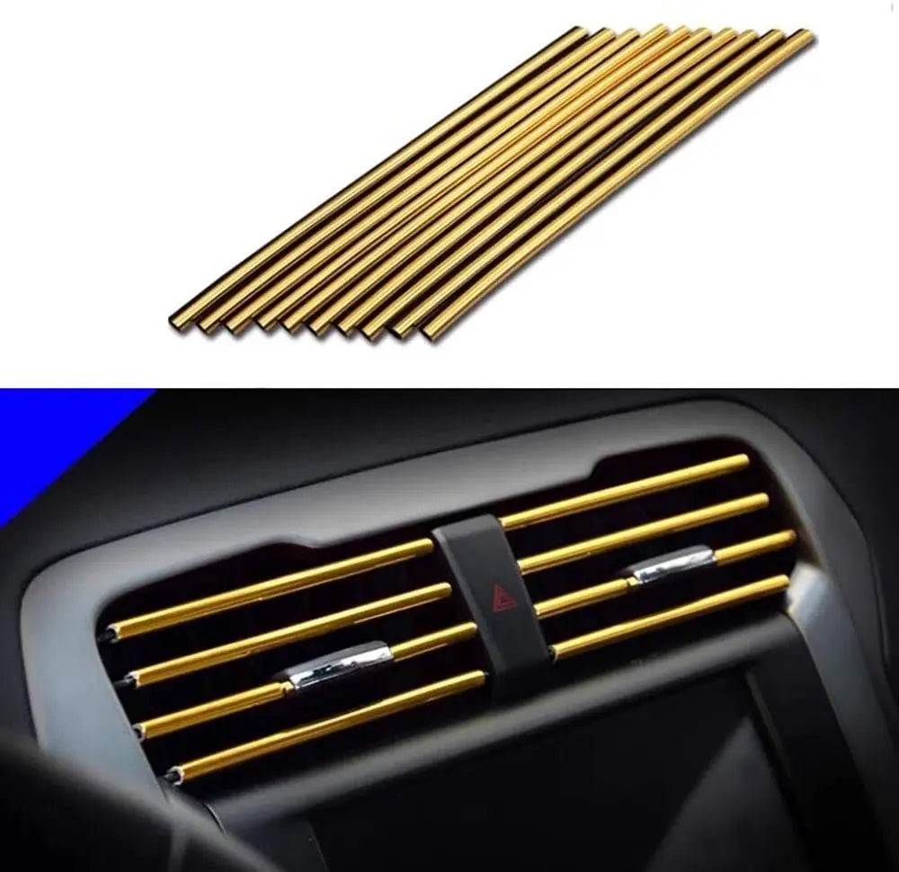 Färgglada Luftutsläppslistor – 10-pack