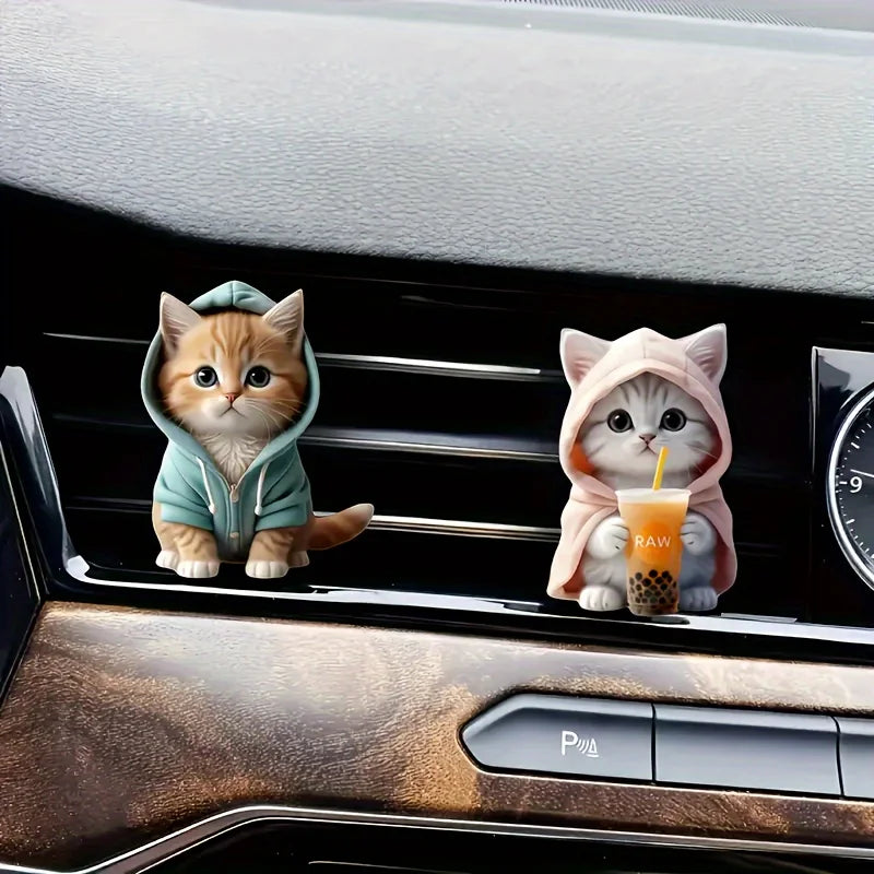 Doftklämma med Kattmotiv
