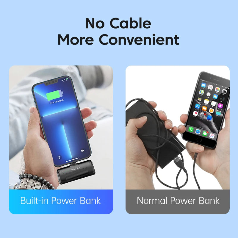 KUULAA Mini Powerbank 4500mAh