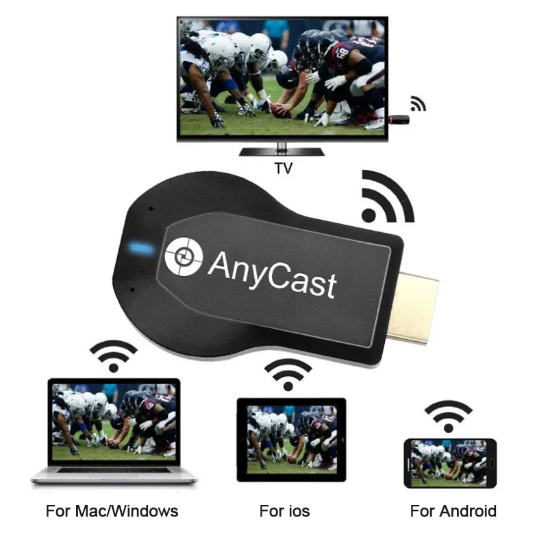 Trådlös 4K HDMI-Sticka med WiFi