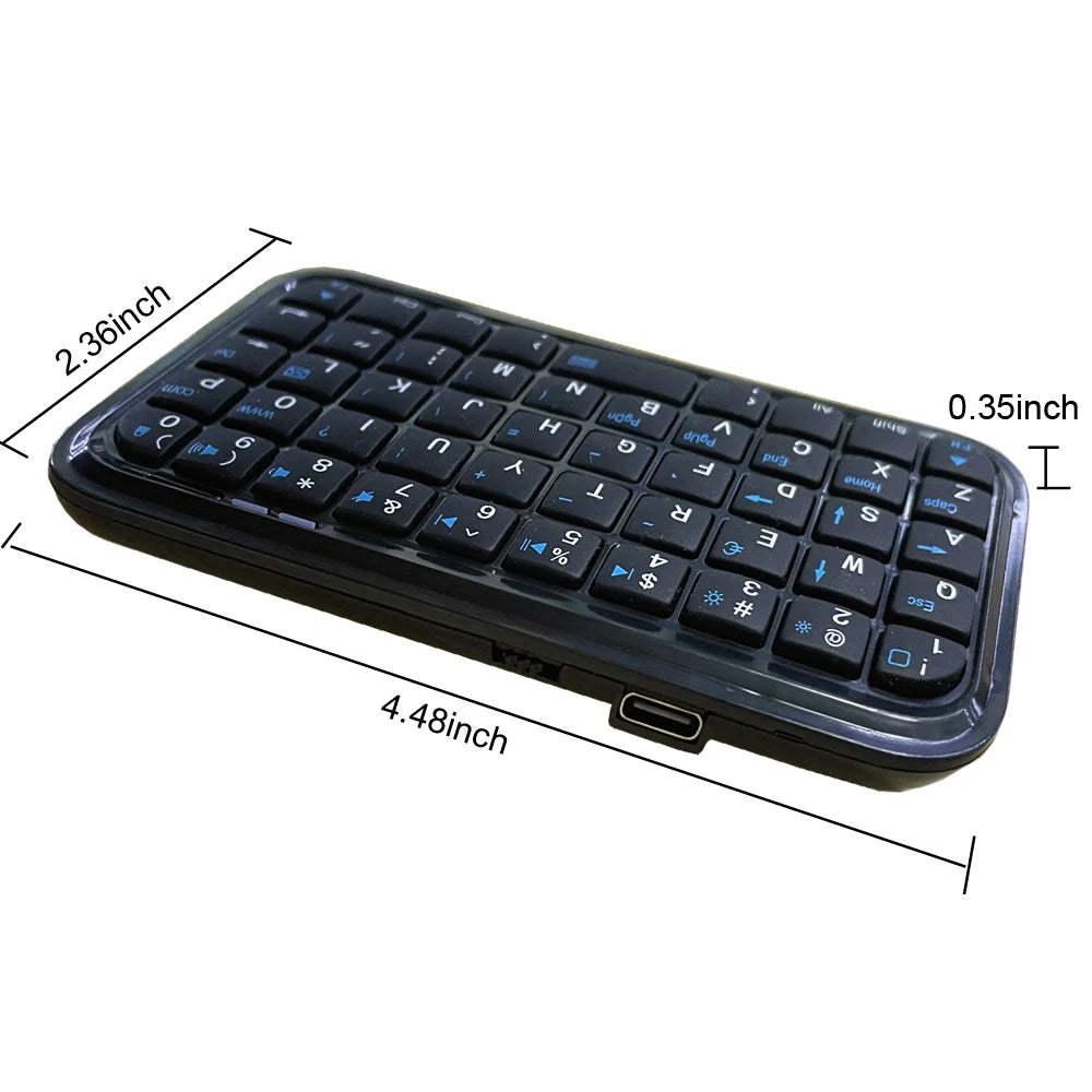Kompakt Trådlöst Bluetooth-Tangentbord
