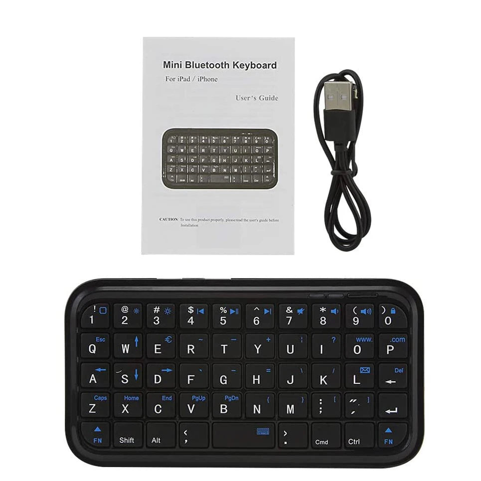 Kompakt Trådlöst Bluetooth-Tangentbord