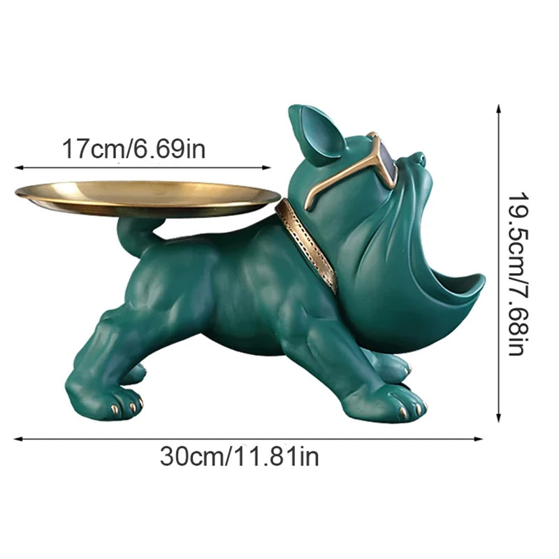 Bulldog Förvaringsbox – 30 cm Dekor