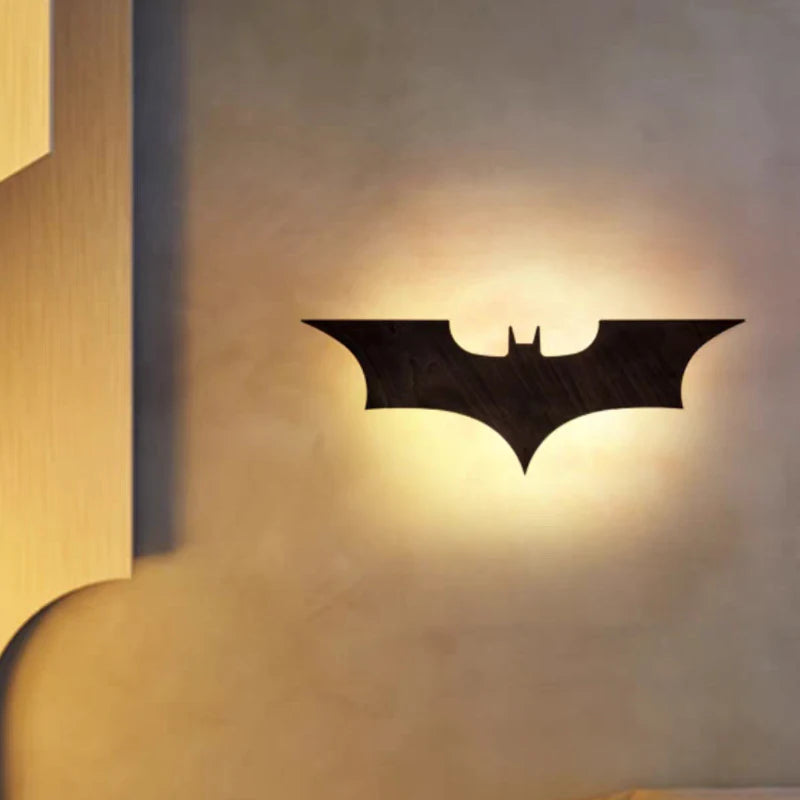 Trälampa med LED – 16 Färger & Fjärrkontroll