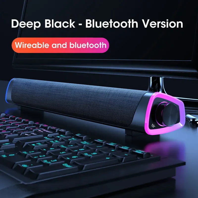 4D Bluetooth Soundbar för Laptop & PC