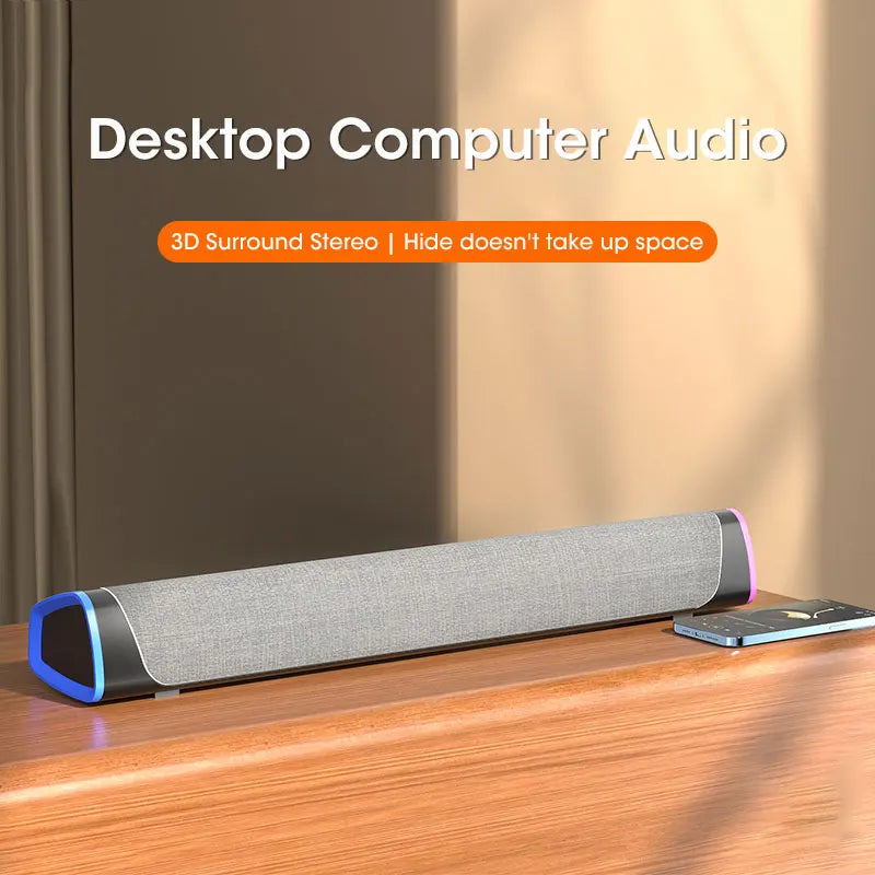 4D Bluetooth Soundbar för Laptop & PC