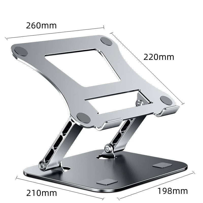 SleekFold Laptopställ i Aluminium