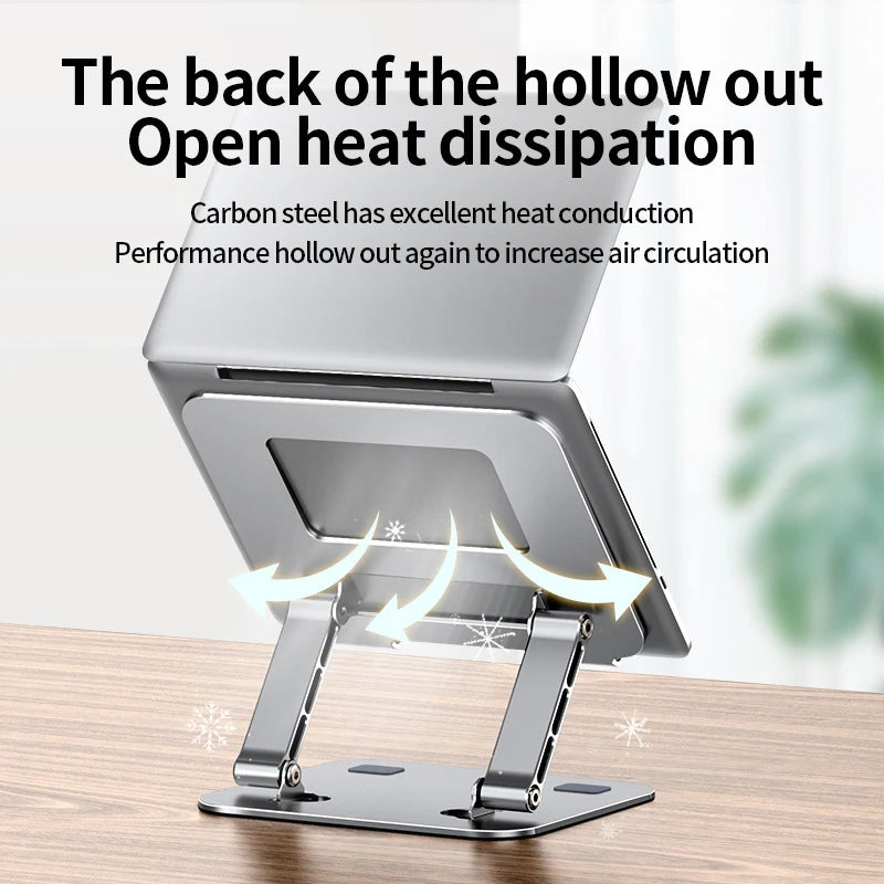 SleekFold Laptopställ i Aluminium