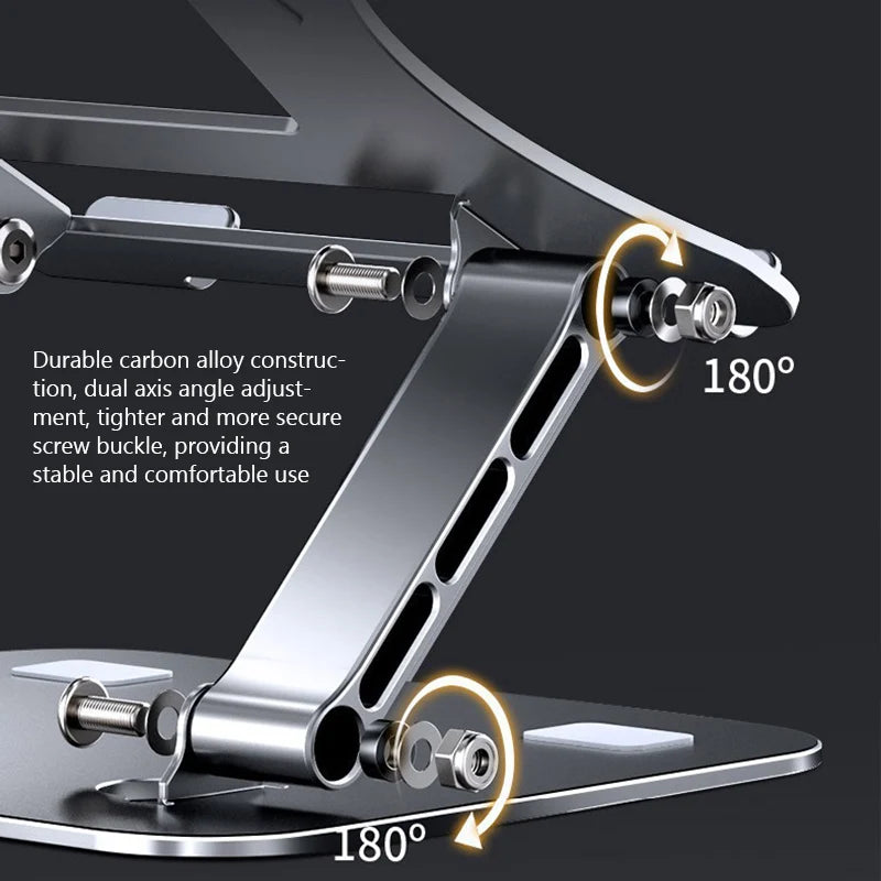 SleekFold Laptopställ i Aluminium