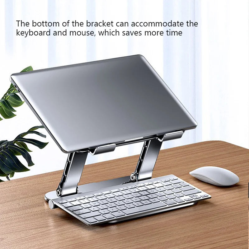 SleekFold Laptopställ i Aluminium