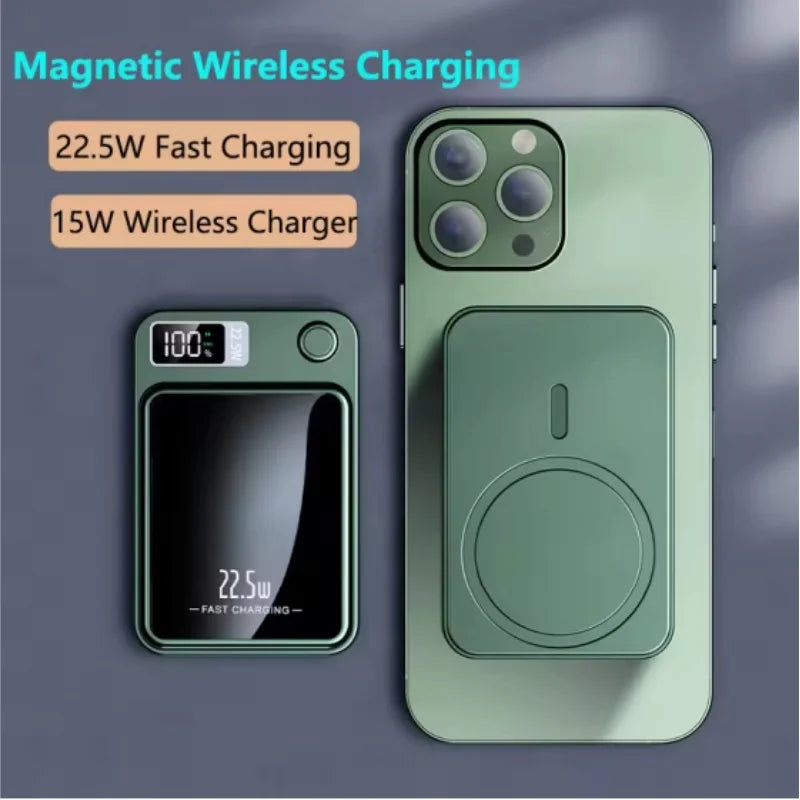 Magnetisk Powerbank – 20000mAh Snabbladdning