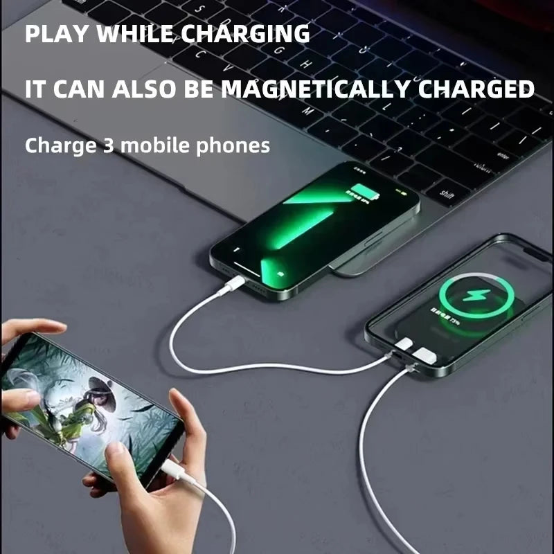 Magnetisk Powerbank – 20000mAh Snabbladdning