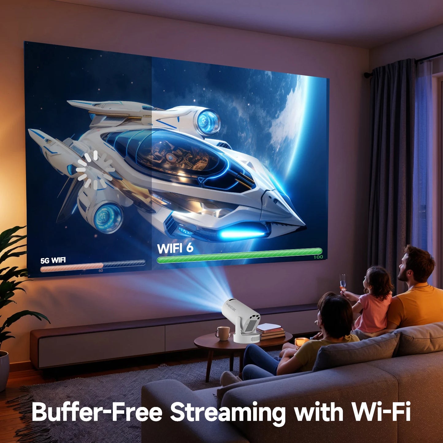Magcubic HY300 Pro+ 4K Smartprojektor