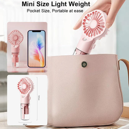 Mini USB Luftfuktarfläkt