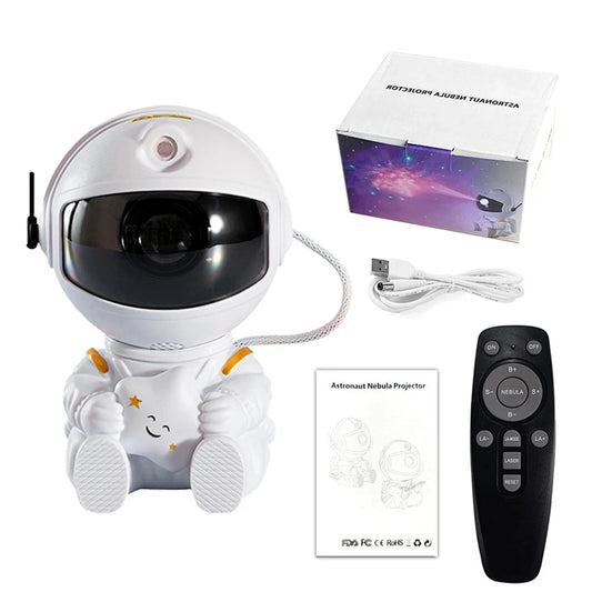 Stjärnprojektor Astronautlampa
