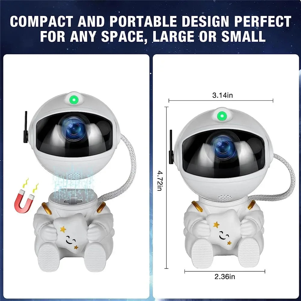 Stjärnprojektor Astronautlampa