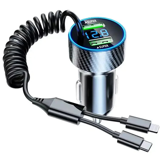 USB Billaddare 4-i-1