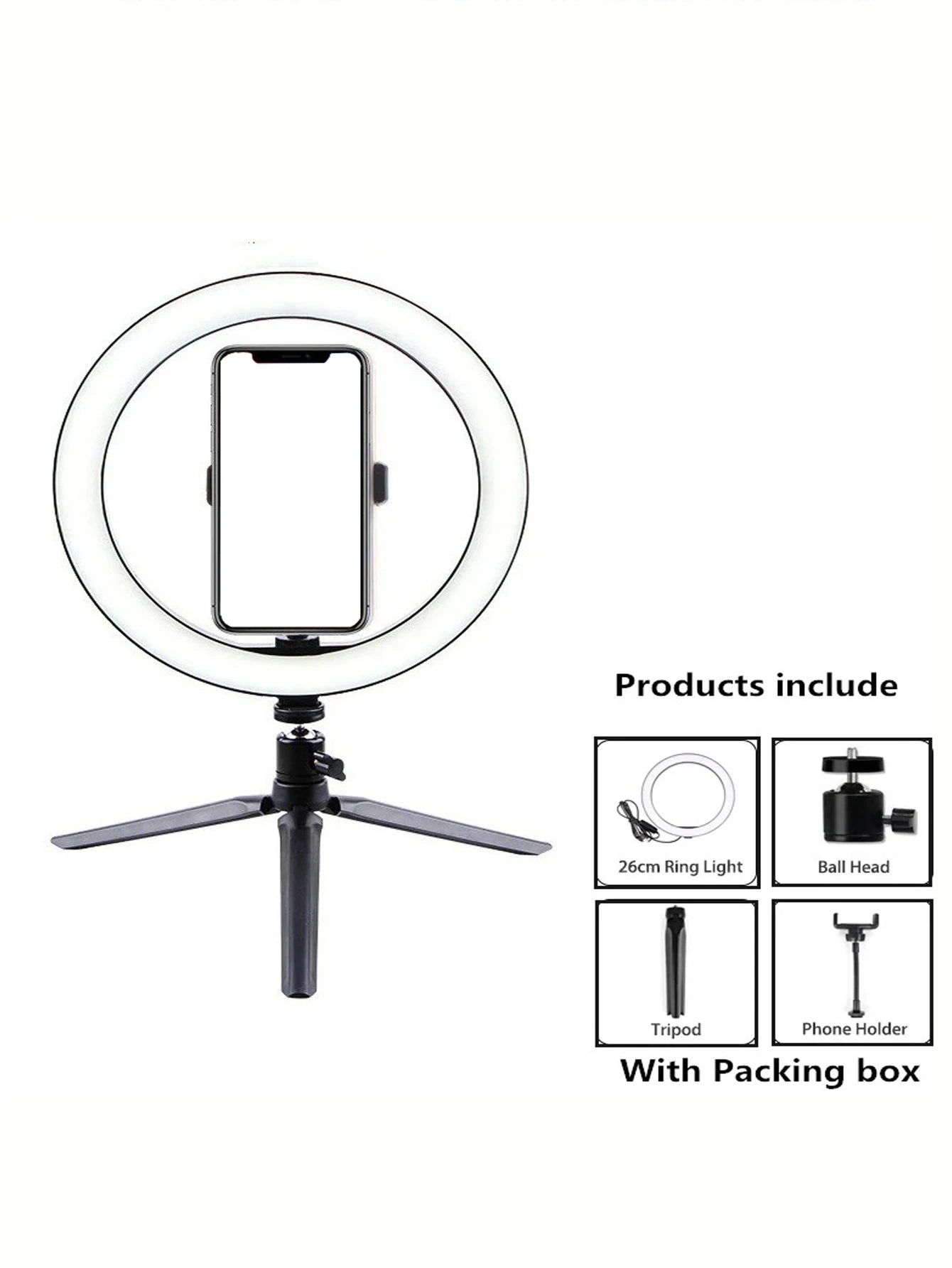 LED Ringlampa 26 cm