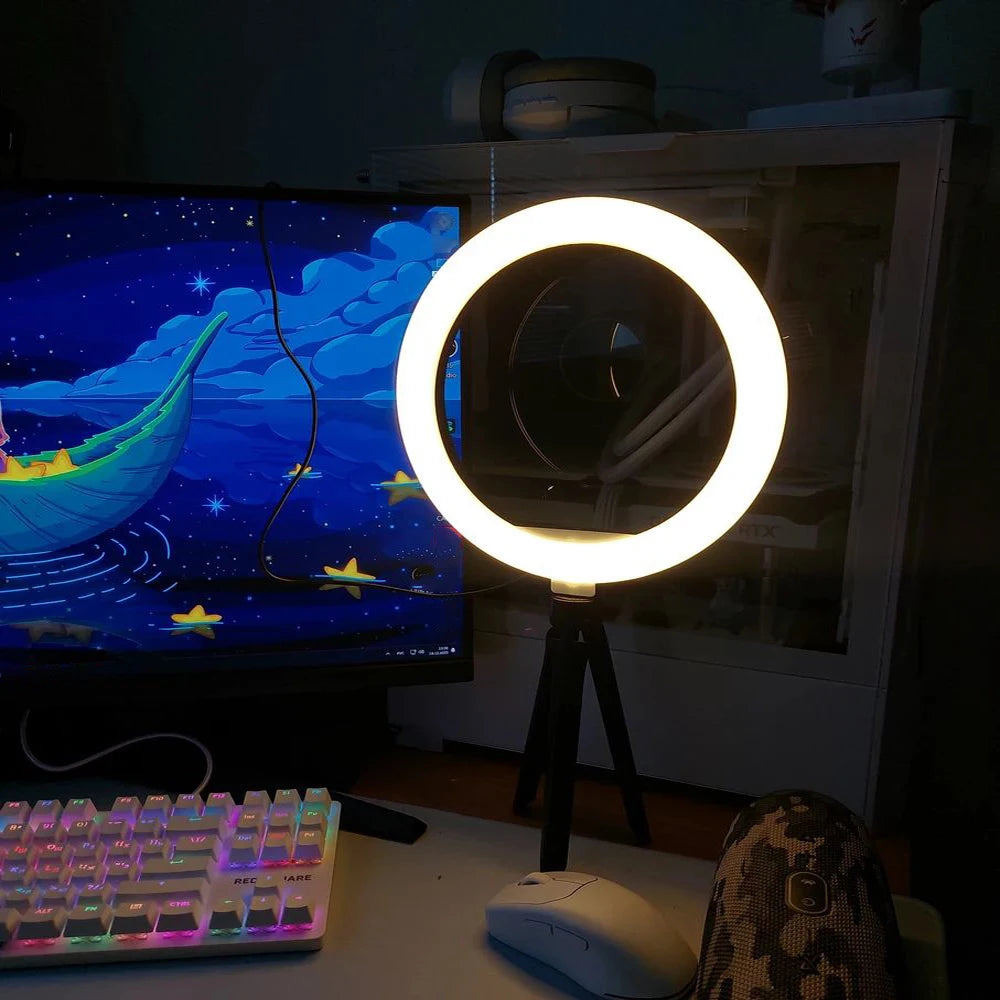 LED Ringlampa 26 cm