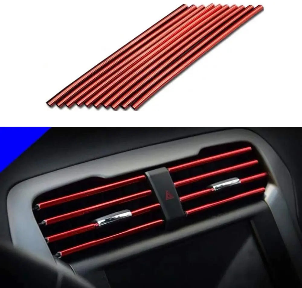 Färgglada Luftutsläppslistor – 10-pack
