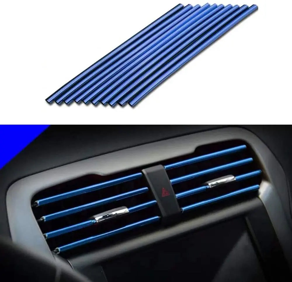 Färgglada Luftutsläppslistor – 10-pack