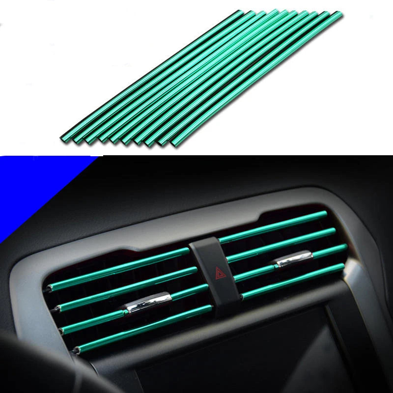 Färgglada Luftutsläppslistor – 10-pack