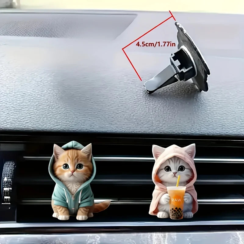 Doftklämma med Kattmotiv