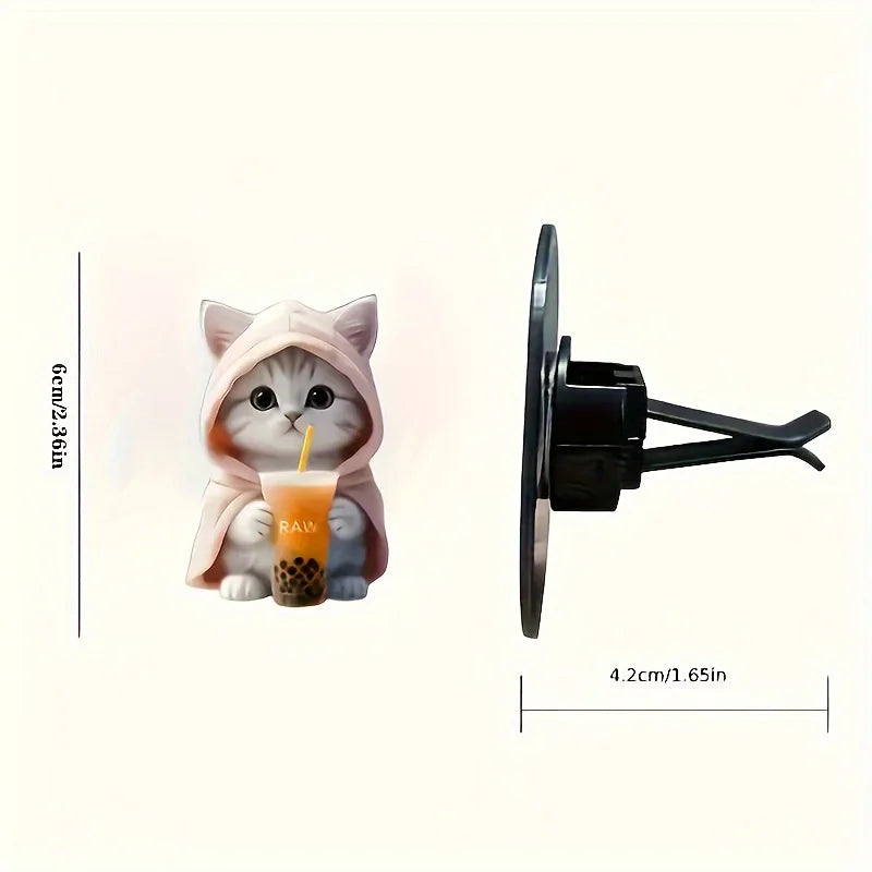 Doftklämma med Kattmotiv