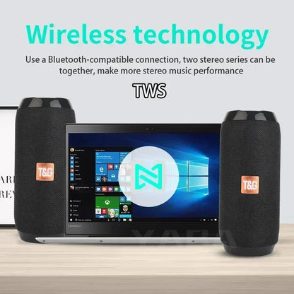 Vattentålig Bluetooth-Högtalare med 3D-ljud