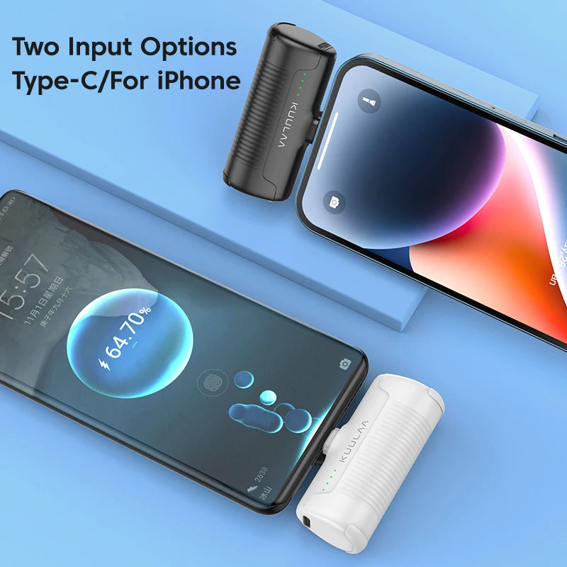 KUULAA Mini Powerbank 4500mAh