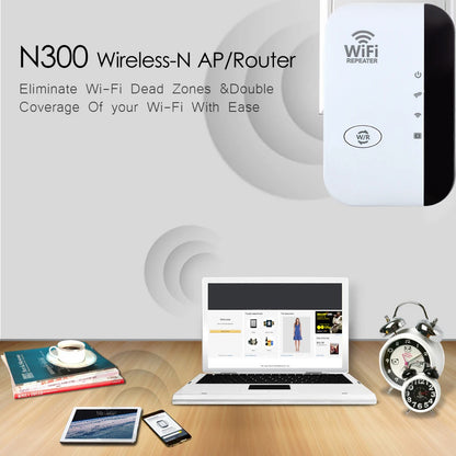 FENVI WiFi-Förstärkare – 300 Mbps