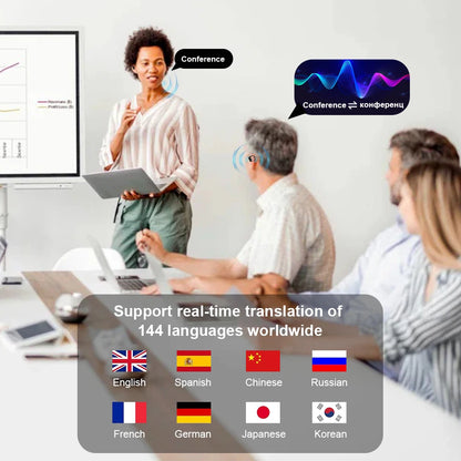 AI-Översättande Hörlurar med Bluetooth 5.3