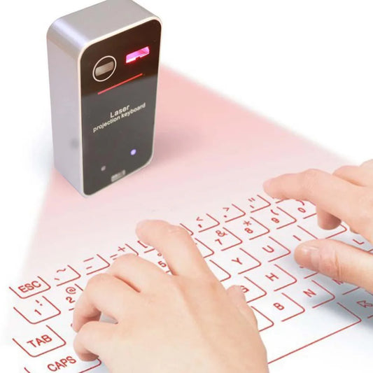 Bluetooth Lasertangentbord med Musfunktion