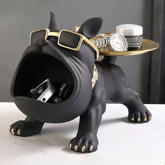 Bulldog Förvaringsbox – 30 cm Dekor