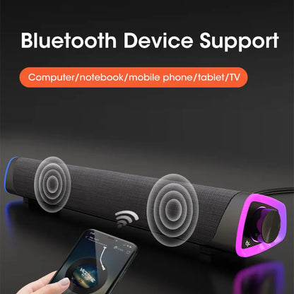 4D Bluetooth Soundbar för Laptop & PC