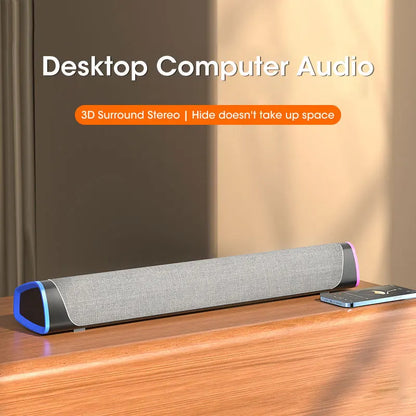 4D Bluetooth Soundbar för Laptop & PC