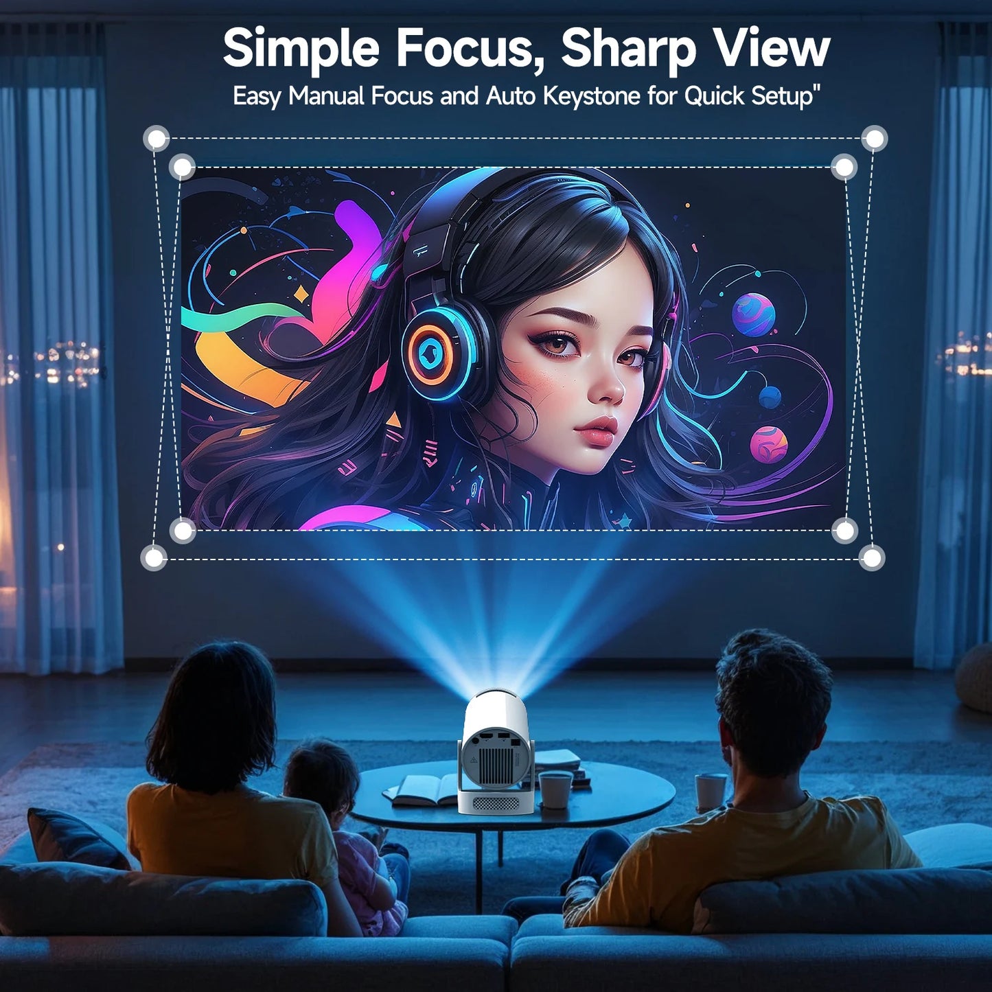 Magcubic HY300 Pro+ 4K Smartprojektor