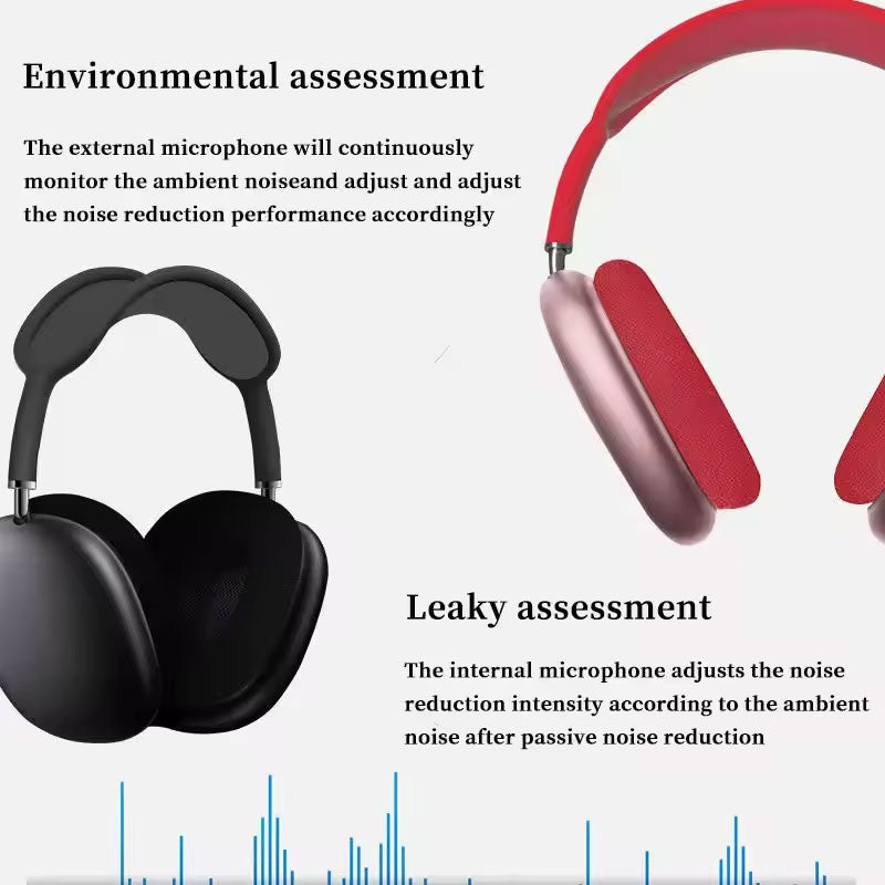 Trådlösa Bluetooth Hörlurar - P9