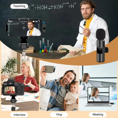 Trådlös mikrofon till mobilen